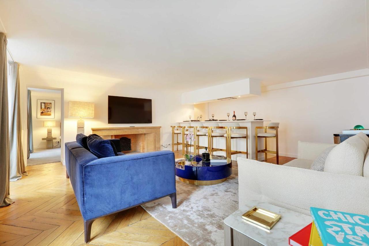Elegant Apartment - 2Bd-6P - Avenue Montaigne Parijs Buitenkant foto